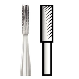 House Brand FG #558 straight fissure crosscut Carbide Bur, clinic pack ...