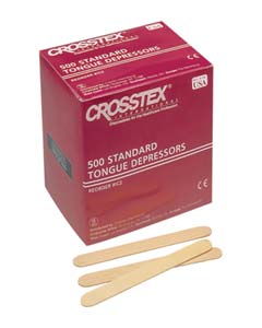 TONGUE CSS CRC　NT×SD NT Crosstex Tongue Depressors Non-Sterile 6