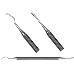 工芸品 PhyHawkeegs Hu-Friedy #13K/TG Kirkland Periodontal Chisel with #2