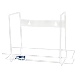 Maxill Gloves Rack Maxill Wall-Mounted Single Unit Glove Dispenser Rack, Single Rack. | Net32