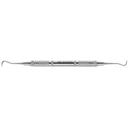 Set 3 Scaler Dentali Igienista H6/H7 Doppia Estremità 16,5 Cm, Falce Parodontale, Artifol-Ent - Foto 3
