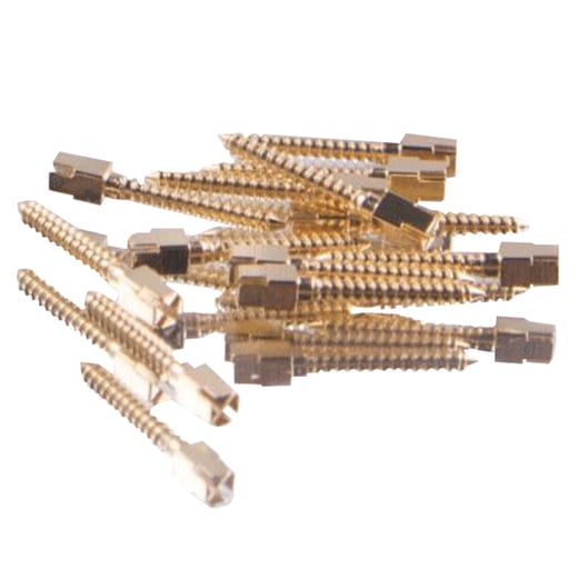 3D Dental Golden plated Cylindrical Cross Head Sc
