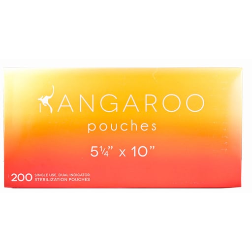 Kangaroo 5.25" x 10" Self-Sealing Sterilization P