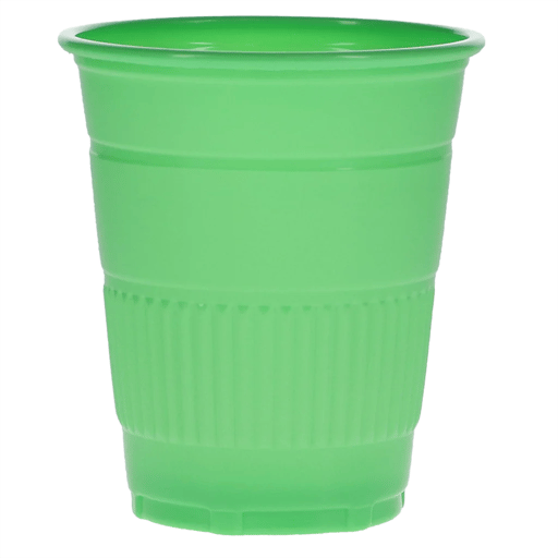 Aira 5oz Plastic Drinking Cups, Green, 1000/Pk