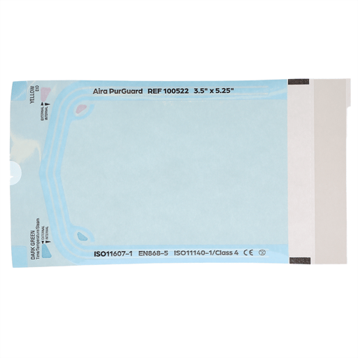 Aira 3.50" x 5.25" Paper/Blue Film Self-Sealing S