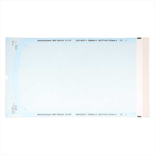 Aira 8" x 13" Paper/Blue Film Self-Sealing Steril