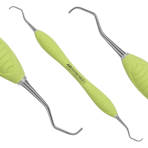 AR Instrumed Stainless Steel 3/4 Gracey Curette, 