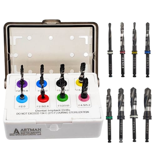 Artman Instruments Stainless Steel Dental Implant