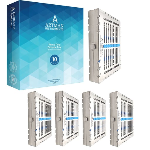 Artman Instruments 7.25" x 5.75" x 1.4" Stainless