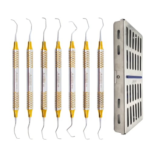 Artman Instruments Gracey Curettes Set, 7/Pk