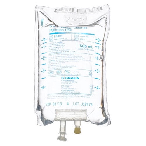 B. Braun 0.9% Sodium Chloride Solution Injection,