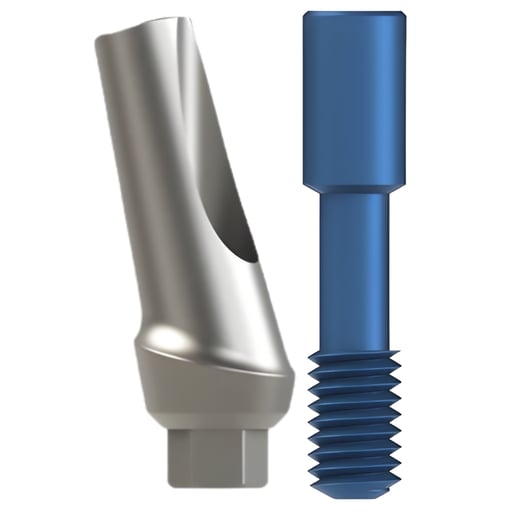 Bhi Implants 15° Angular Anatomic Titanium Abutme