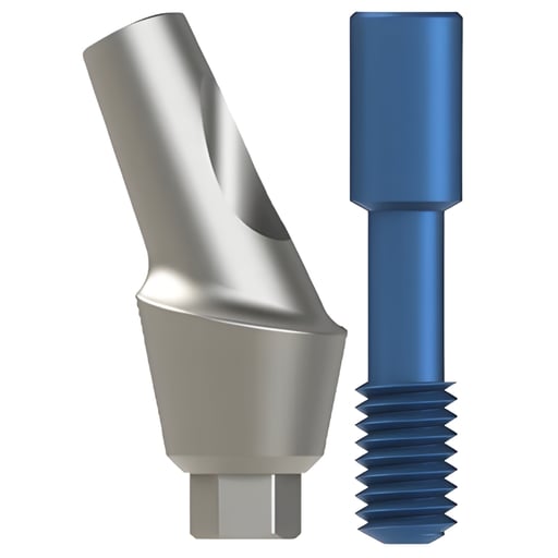 Bhi Implants 25° Angular Anatomic Ti Abutment w/S