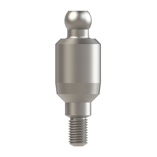 Bhi Implants Straight Titanium Ball Attachment fo