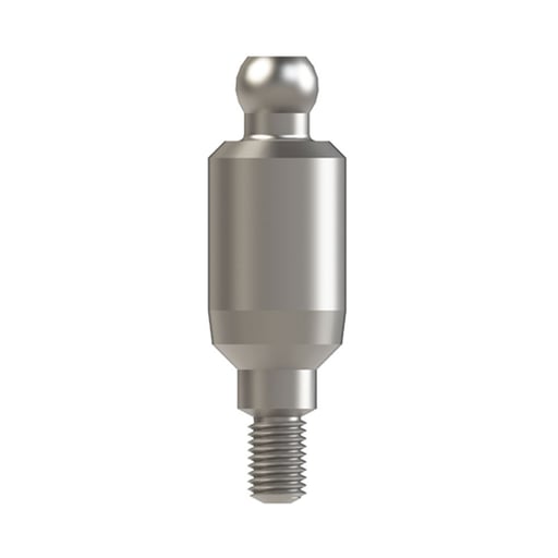 Bhi Implants Straight Titanium Ball Attachment fo