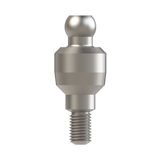 Bhi Implants Straight Titanium Ball Attachment fo