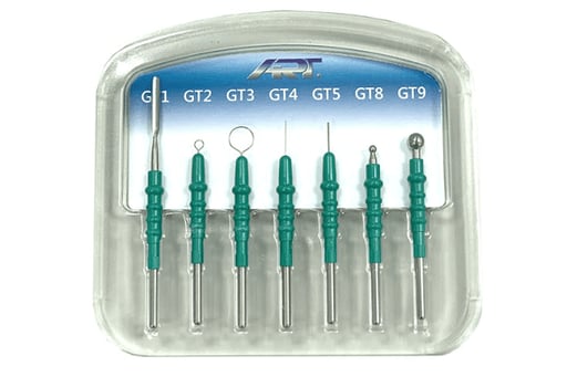 ART Electron ART Electrodes GREEN Set of 7 Pieces