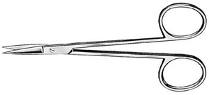 Brite Sources Iris Scissors, 4.5", Scissors with