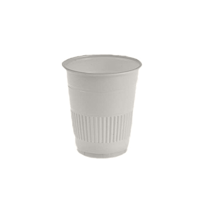 MARK3 Disposable 5 oz Plastic Cups - White - 1000