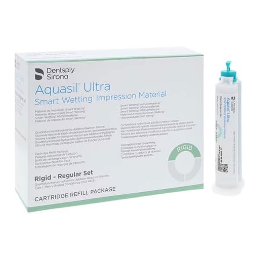 Dentsply Aquasil Ultra XLV Extra Low Viscosity Impression Material - Regular Set, 50mL, 4/Pk, 678768