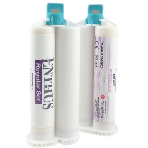 Enthus Medium Body Fast Set 100x50ml cartridges vinyl