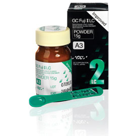 GC FUJI II Light Cure Glass Ionomer Restorative Capsules - Shade A2, 50 Per Box (MPN 000139) 3 thumbnail image