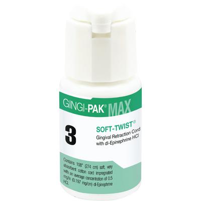 Gingi-Pak MAX Soft Twist #3 Thick with Epinephrin