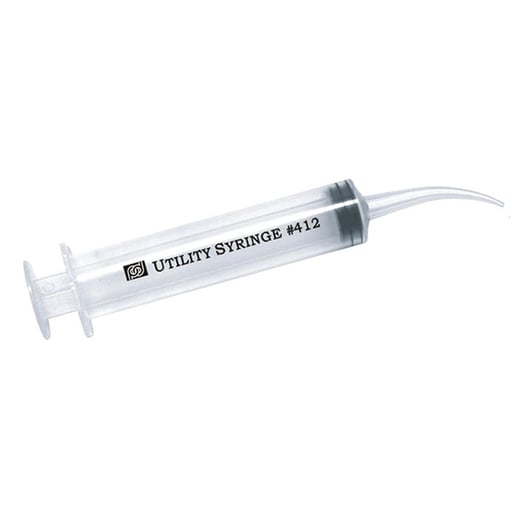 House Brand Curved Utility Syringe, Package of 50