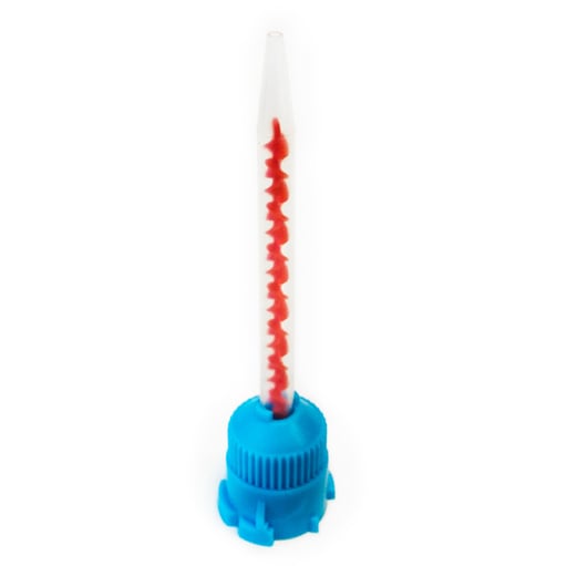 DENTEX Temporary Flow Light Cure Resin Filling Composite - 2.5g Blue Material