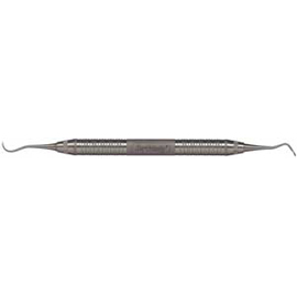Hu-Friedy SNEV1/H59E2 Double End #1/H5 Dental Nevi Sickle Scaler #9 Handle