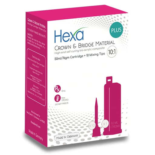 Hexa Temp Crown & Bridge Material - A1, 1 - 50 ml