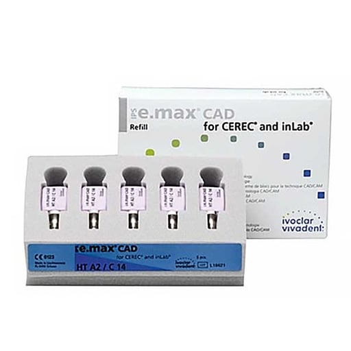 Chairside Zirconia Introductory Kit for CEREC: 4 x 20mm crown
