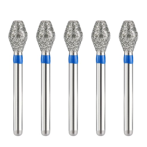 JMU Diamond Burs, FG #811-033M, Medium Grit, Barr