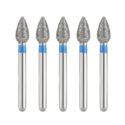 JMU Diamond Burs, FG #368-028M, Medium Grit, Foot