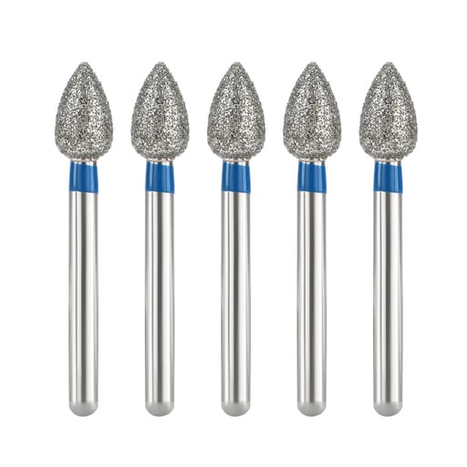 JMU Diamond Burs, FG #368-032M, Medium Grit, Foot