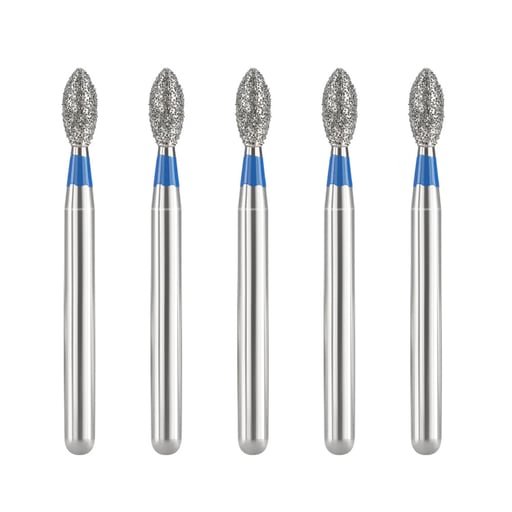 JMU Diamond Burs, FG #368-018M, Medium Grit, Foot