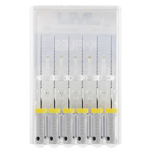 JMU Stainless Steel K-Files, 31mm, #08 Gray, 6/Pk