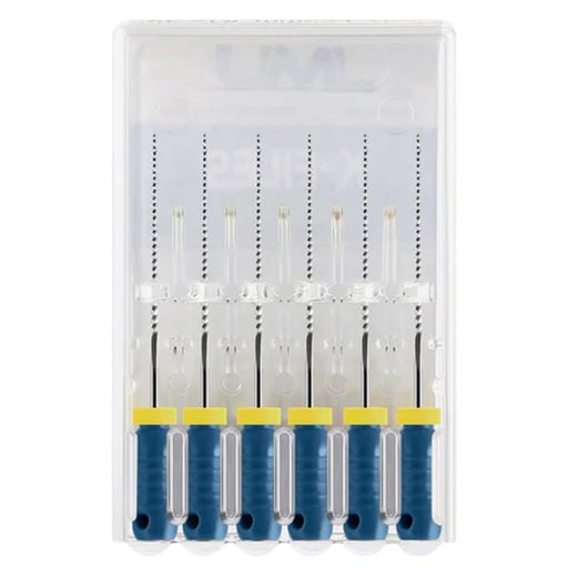 JMU Stainless Steel K-Files, 31mm, #30 Blue, 6/Pk