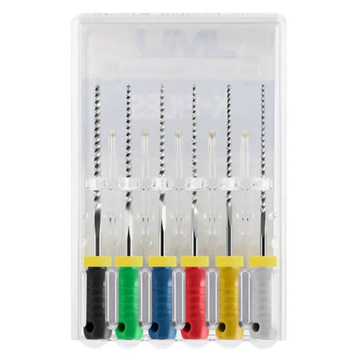 JMU Stainless Steel K-Files, 31mm, #15-40 Assorte