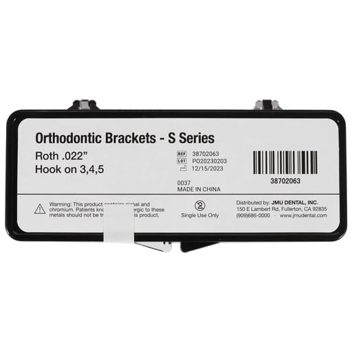 JMU Standard Roth Brackets, S Series (MIM), 0.022