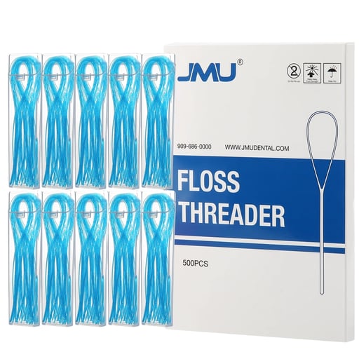 JMU Dental Floss Threader, 500/Pk