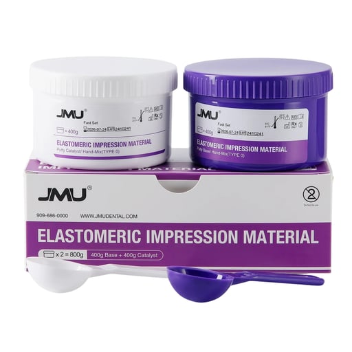 JMU Fast Set Impression Putty, 400 gm Base & Cata