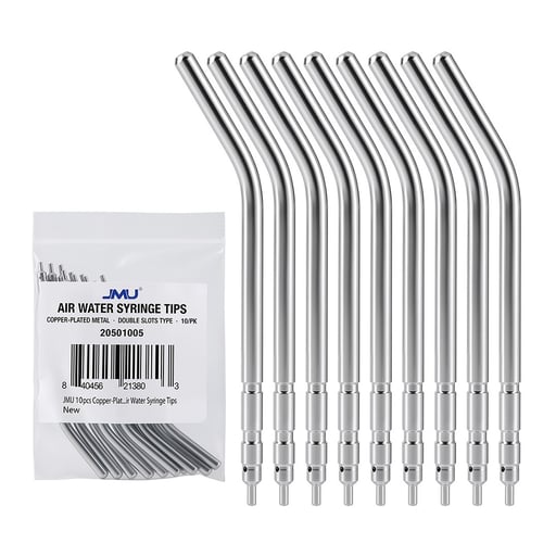 JMU Copper-Plated Air/Water Syringe Tip, Double S