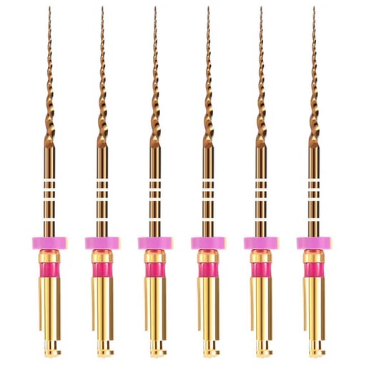 JMU Heat Treated 25mm NiTi Rotary File, PT-G SUPE