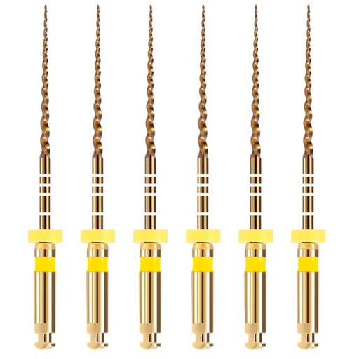 JMU Heat Treated 25mm NiTi Rotary File, PT-G SUPE