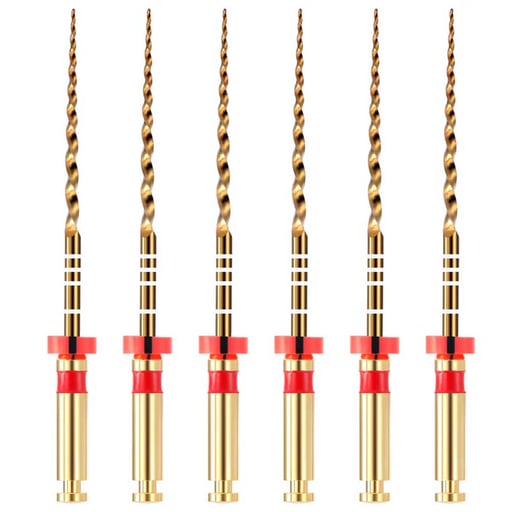 JMU Heat Treated 25mm NiTi Rotary File, PT-G SUPE