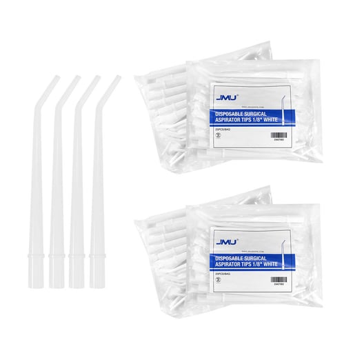 JMU Disposable Surgical Aspirator Tips, 1/8", 30°