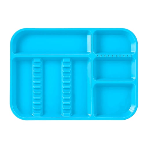 JMU Dental Plastic Instrument Set Up Flat Tray, 1