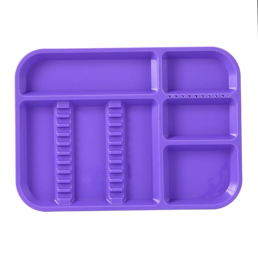 JMU Dental Autoclavable Tray, Divided, 13-3/8" x 