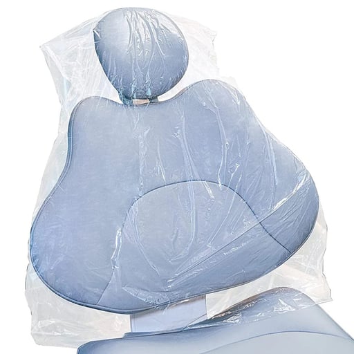 JMU 27-1/2" x 24" Half Chair Covers, Medium, Disp